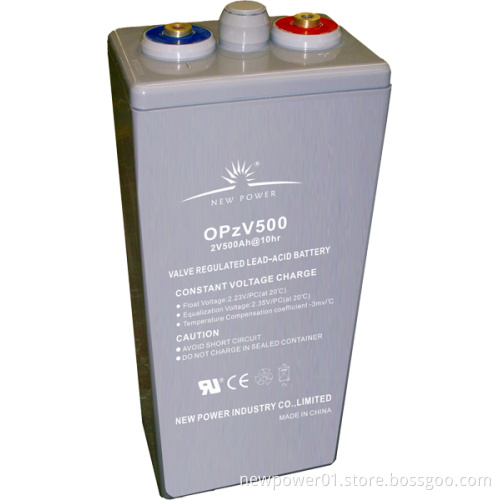 Rechargeable Lead Acid Battery/Storage Opzv Battery (OPzV500)